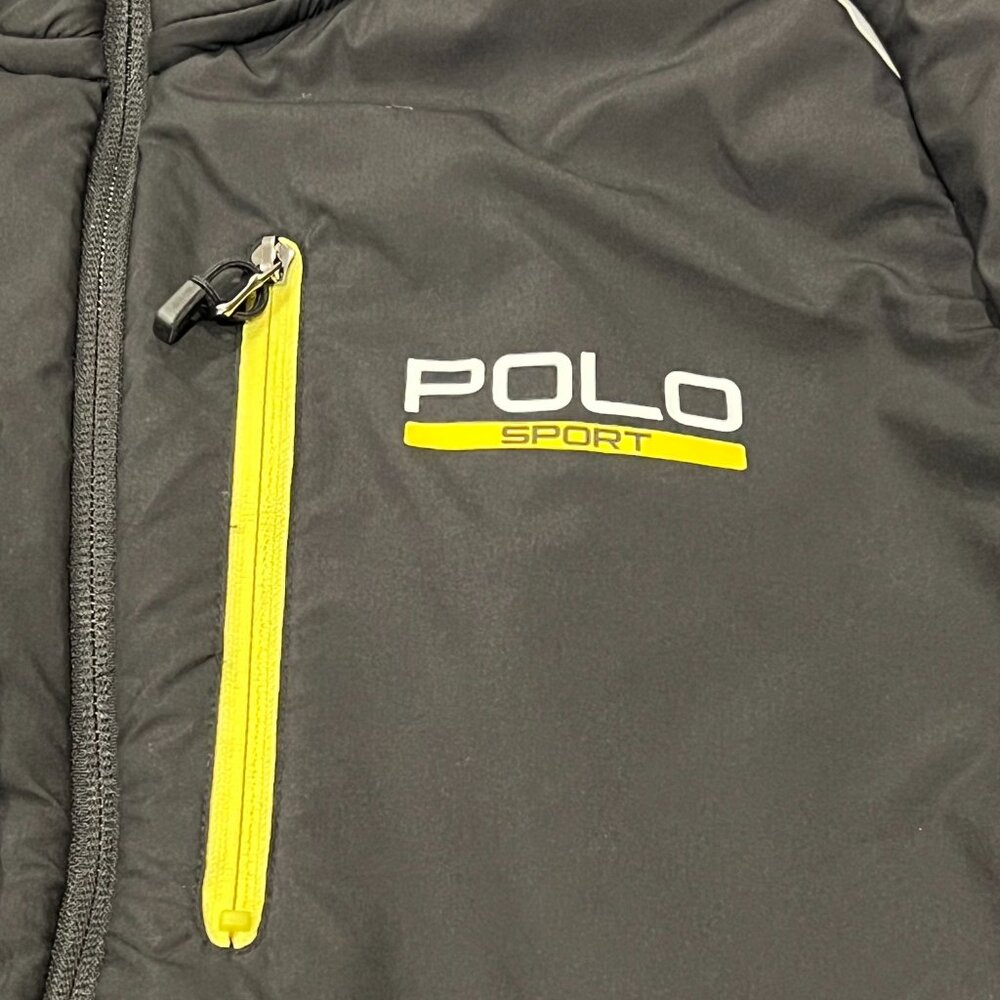 Polo Ralph Lauren Men’s Full Zip Hybrid Tech Jacket, Black, M - Picture 7 of 11